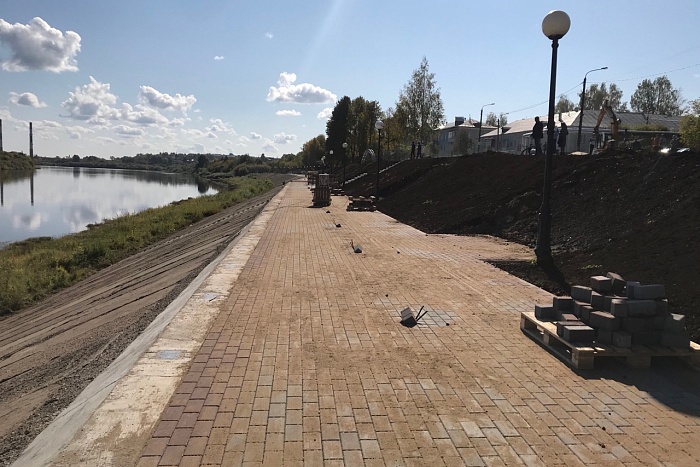 В Кировской области благоустроили 130 дворов и 102 общественных пространства