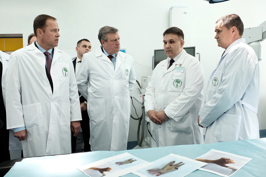 Полпреду президента в ПФО представили лучшие практики, применяемые в здравоохранении Кировской области