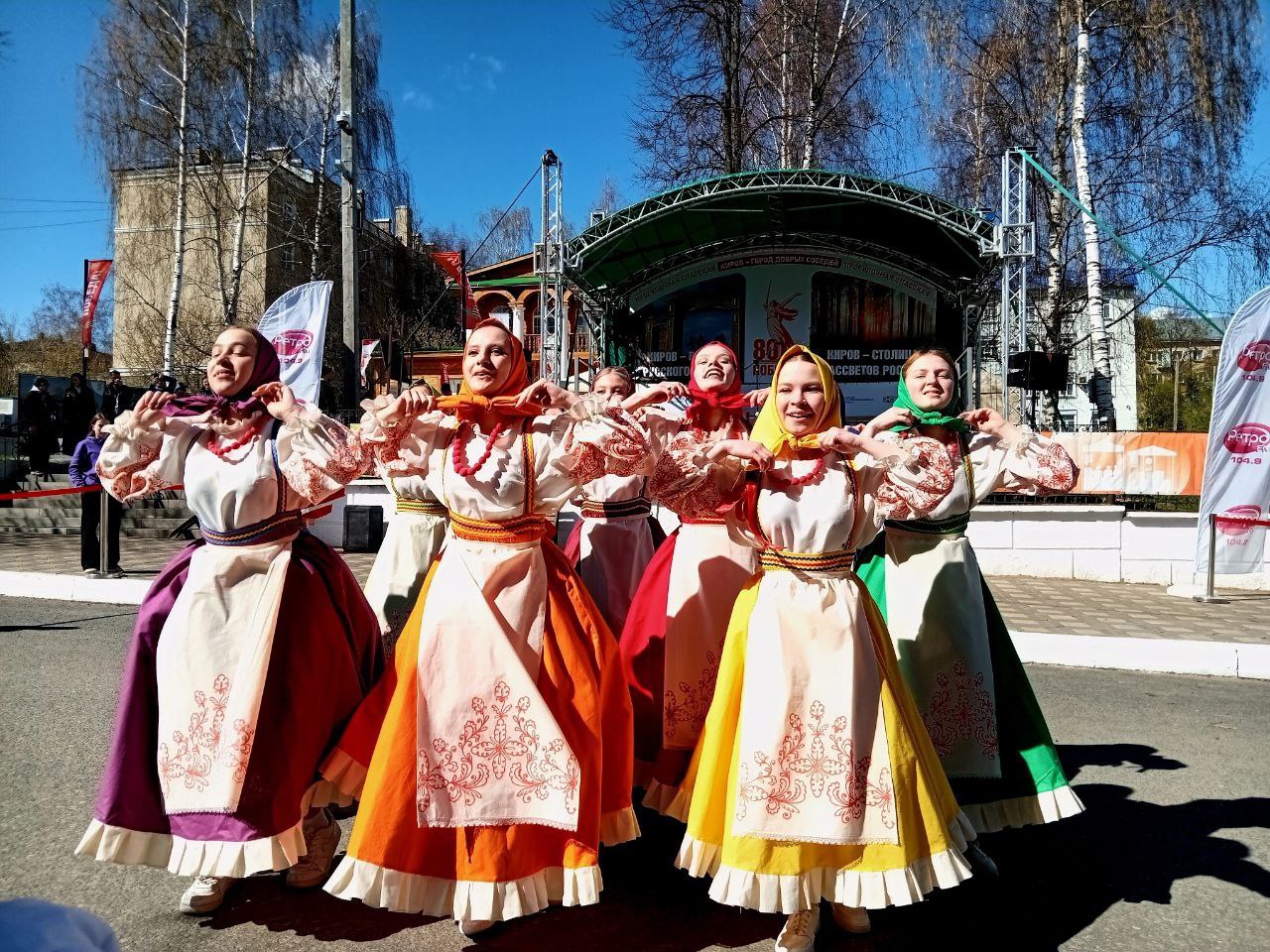 Орловский район презентует себя на пешеходной Спасской