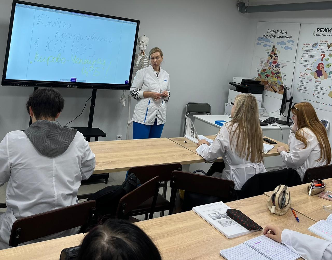 Кирово-Чепецкая ЦРБ стала образовательной площадкой для подготовки медицинских сестер
