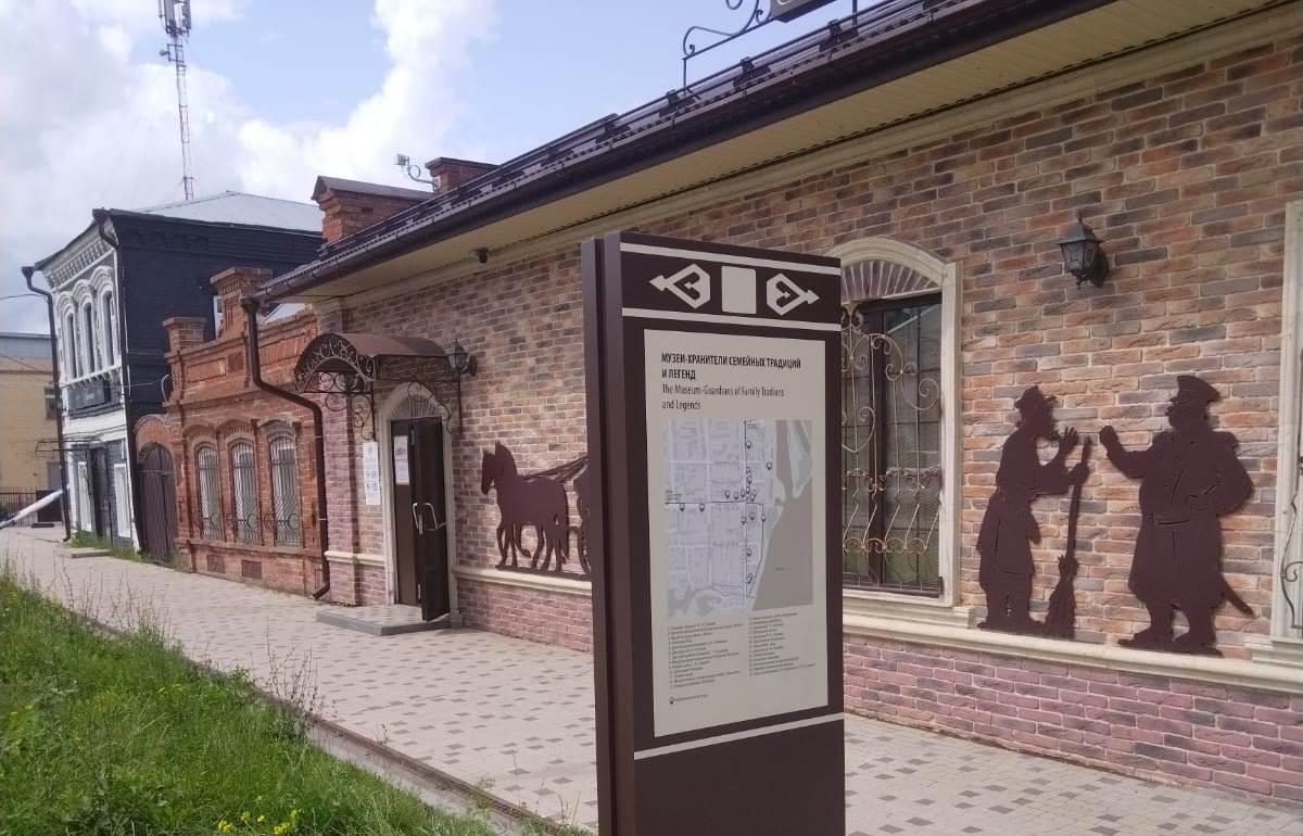 На новом туристическом маршруте в Вятских Полянах устанавливают навигацию