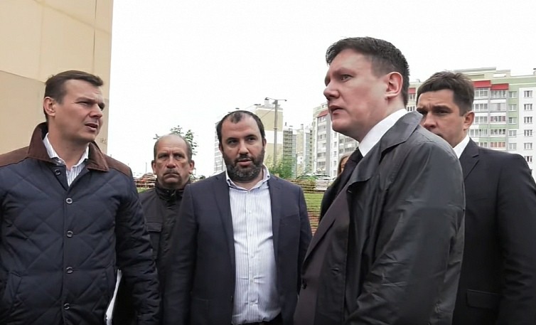 Александр Чурин проинспектировал объекты дорожного строительства