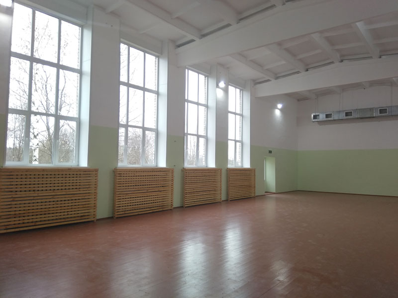 В Кировской области продолжается ремонт спортзалов в сельских школах