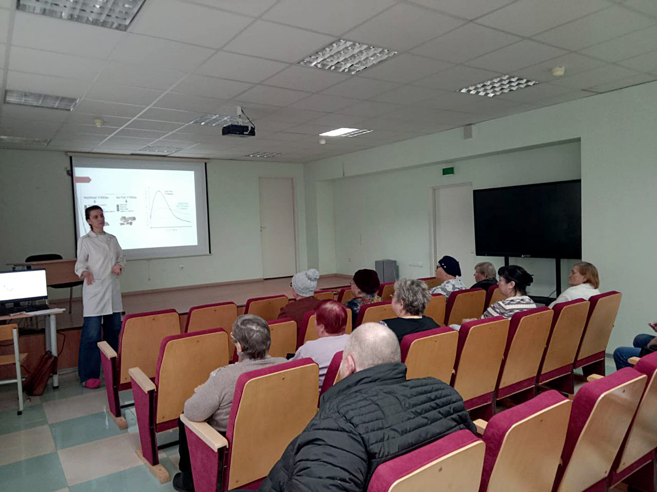 В Оричевском районе работает школа здоровья