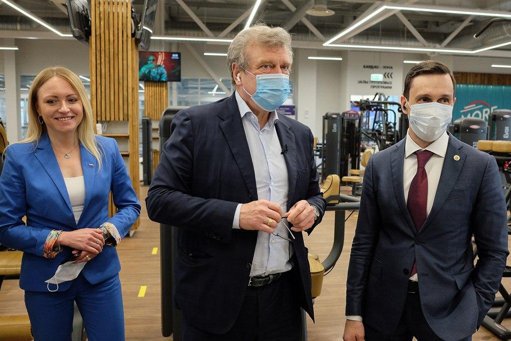 Игорь Васильев проверил соблюдение городскими спорт учреждениями требований Роспотребнадзора в условиях пандемии 