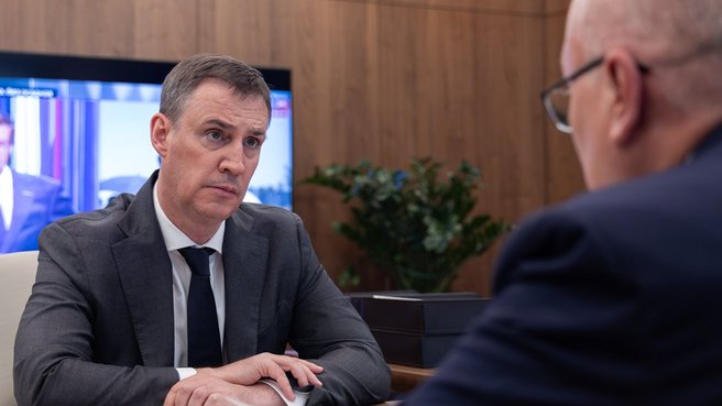 Дмитрий Патрушев и губернатор Кировской области Александр Соколов обсудили развитие сельского хозяйства и вопросы экологии региона