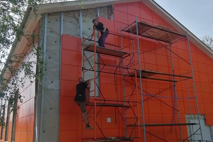 В районах области продолжается капитальный ремонт домов культуры