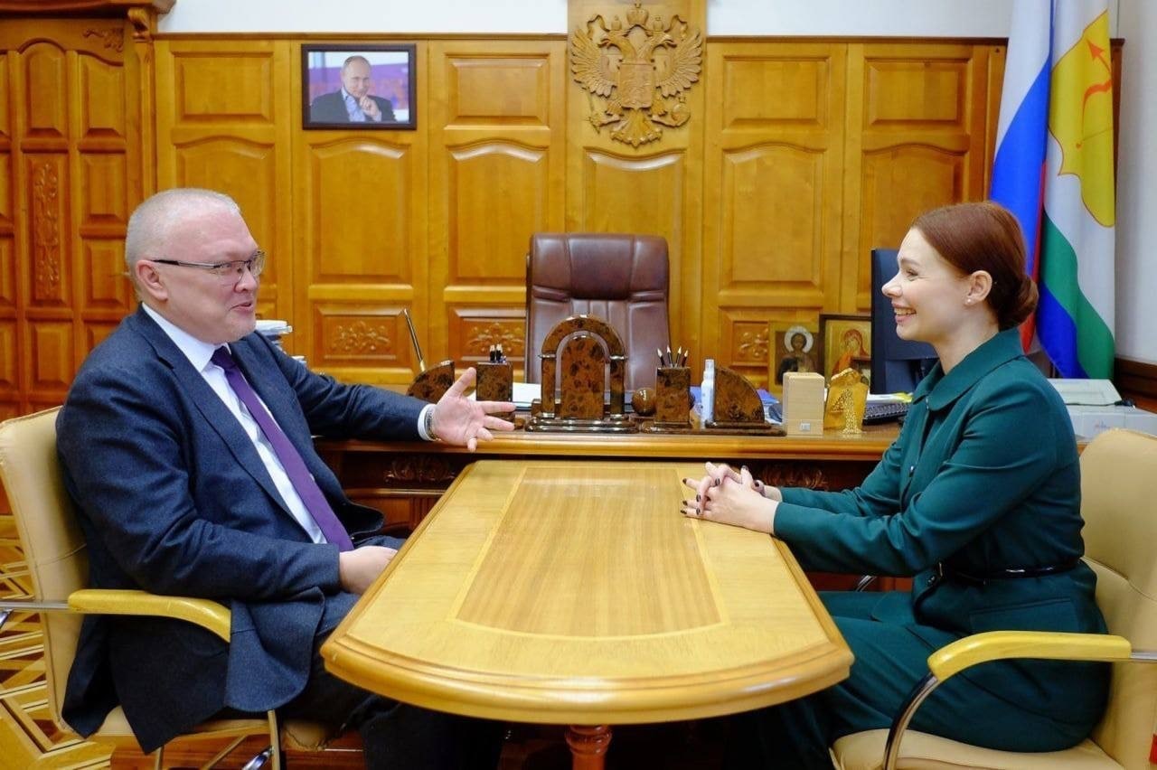 Александр Соколов предложил руководителю регионального отделения ОНФ Валерии Черемисиновой стать членом Общественной палаты