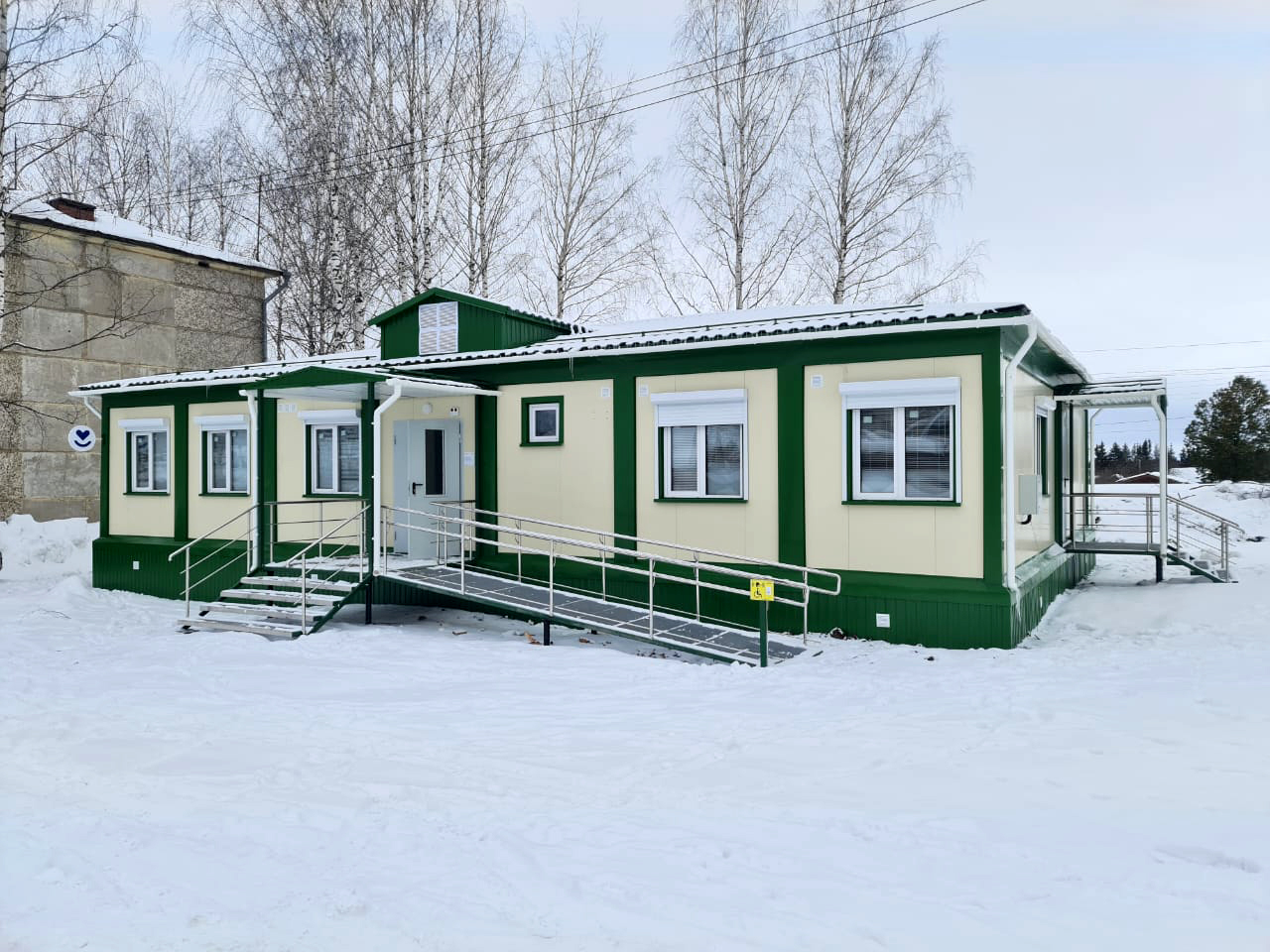 В Ленинской Искре по нацпроекту возведено новое здание для врачебной амбулатории