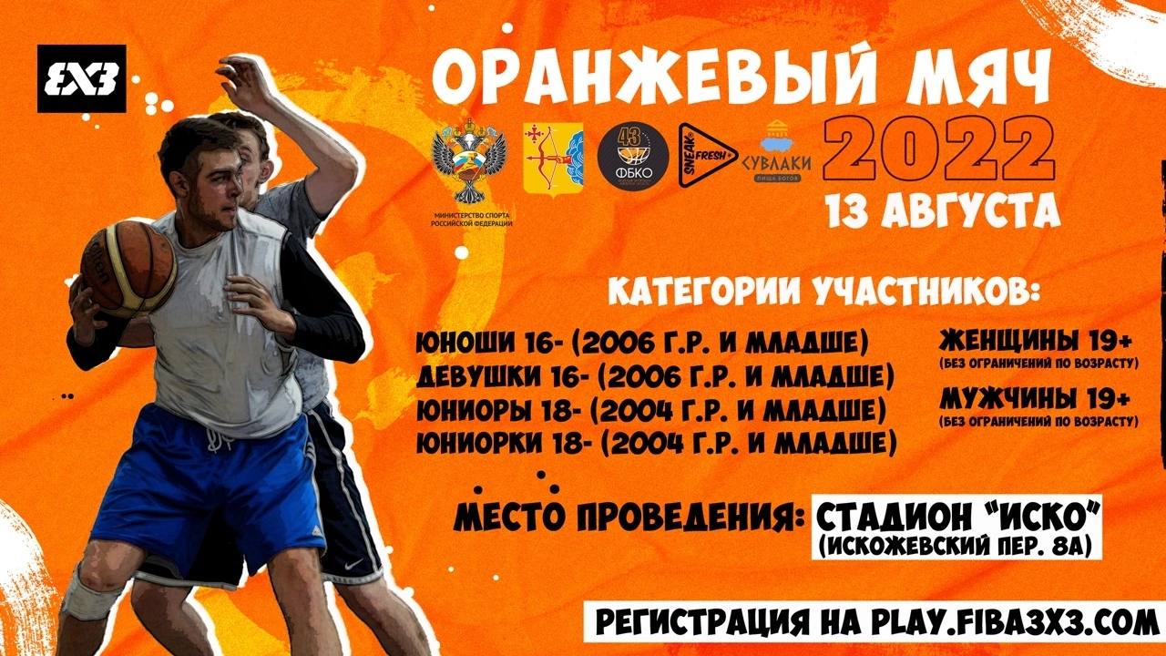 Кировских баскетболистов приглашают на соревнования