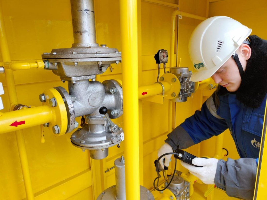 В деревню Пелевичи пришел газ