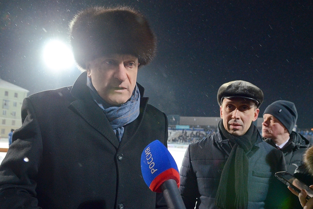 Врио губернатора дал старт акции «Болеем за «Родину»!»