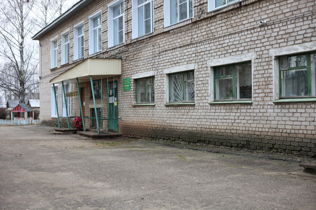 В детском саду поселка Ленинская Искра идут ремонтные работы 