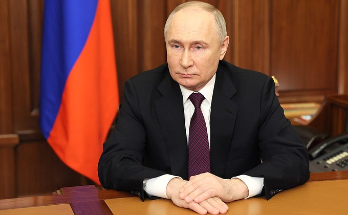 ЦИК России официально объявил о победе Владимира Путина на выборах Президента России
