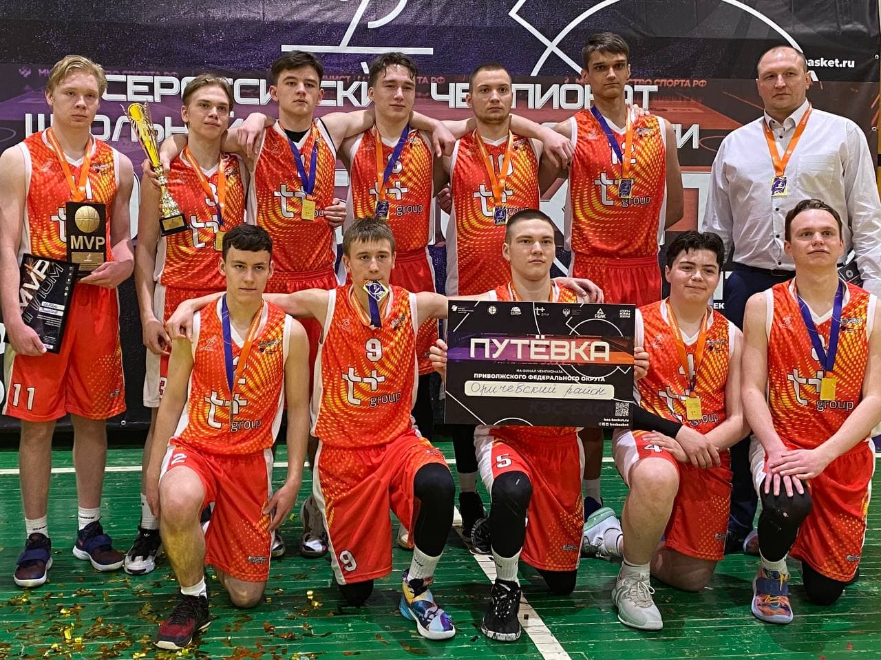 Победителями регионального чемпионата «КЭС-БАСКЕТ» стали команды из Оричевского и Слободского районов 