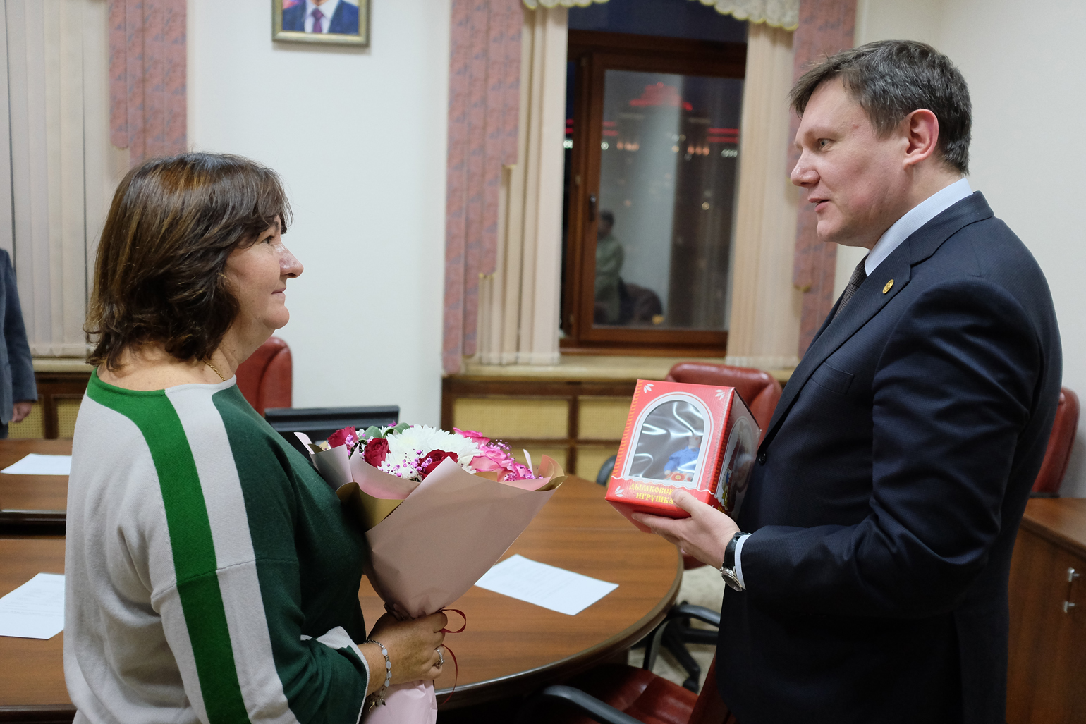 Александр Чурин и Елена Вяльбе обсудили развитие лыжного спорта в Кировской области