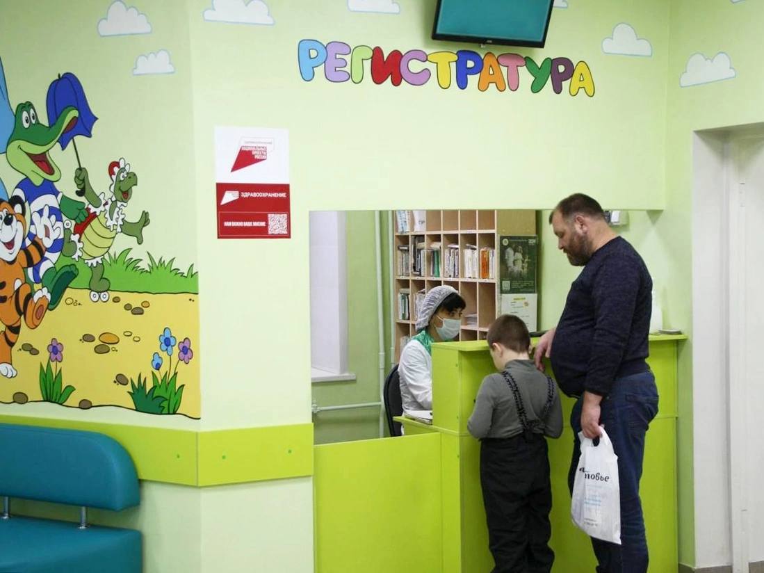 В 2024 году в Кировской области отремонтированы три детские поликлиники