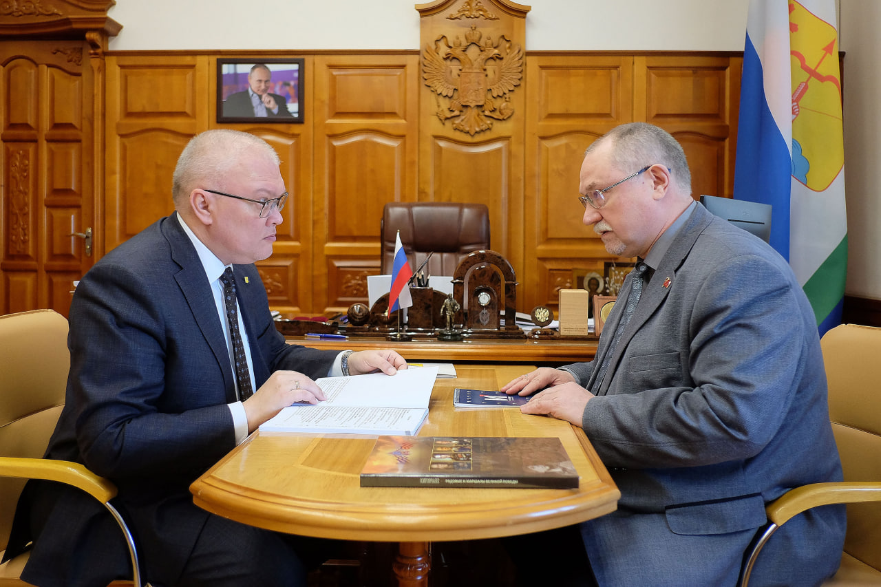 Александр Соколов и Александр Панов обсудили вопросы соблюдения прав граждан в Кировской области