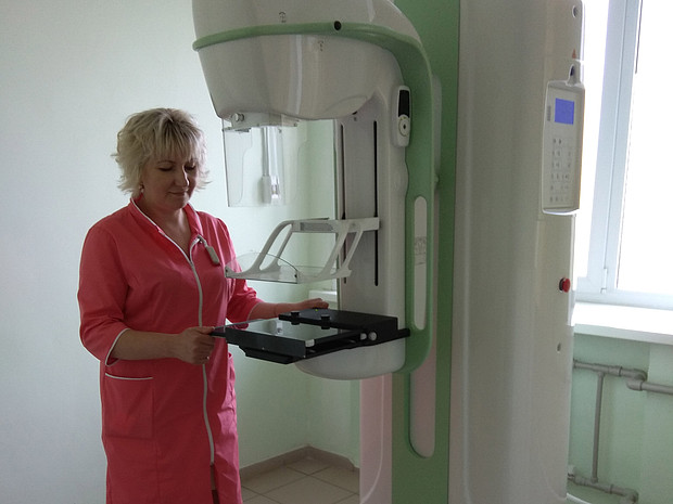 Новый цифровой маммограф стоимостью 8 млн рублей установили в Нолинской ЦРБ
