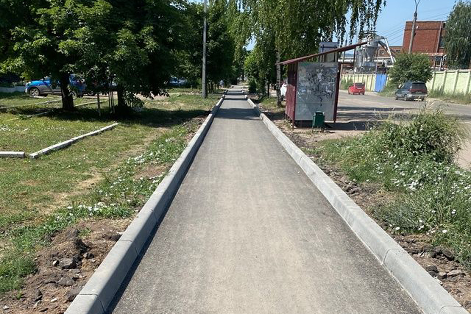В Вятских Полянах благодаря ППМИ появился новый тротуар