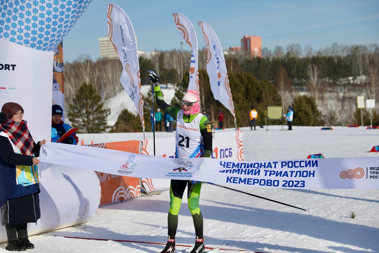 Кировчанка стала чемпионкой России по зимнему триатлону