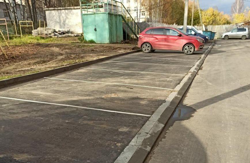 В Омутнинске завершено благоустройство дворов по нацпроекту