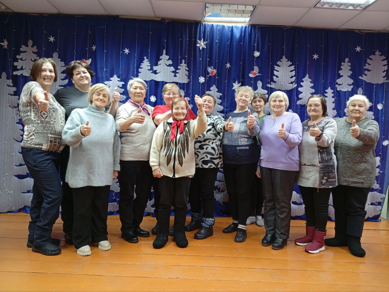 85-летняя жительница Уржумского района посещает спортивные тренировки