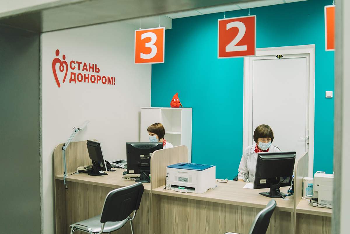 Доноров Кировской области принимают в обновленном Центре крови