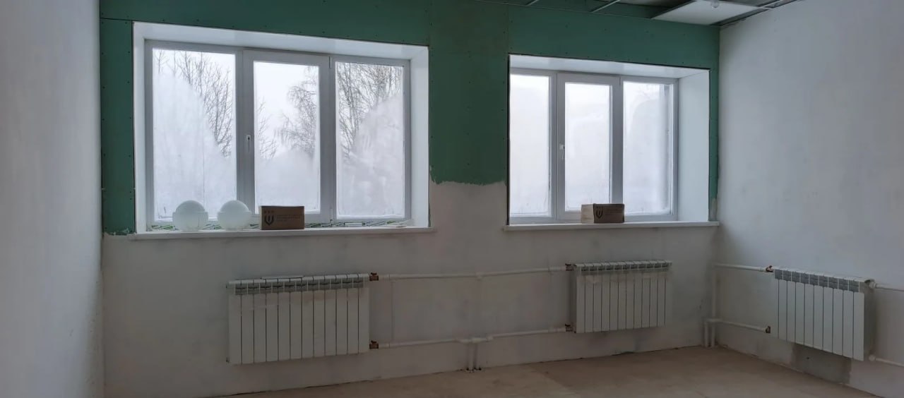 В Мурашах ведется капитальный ремонт детского сада 