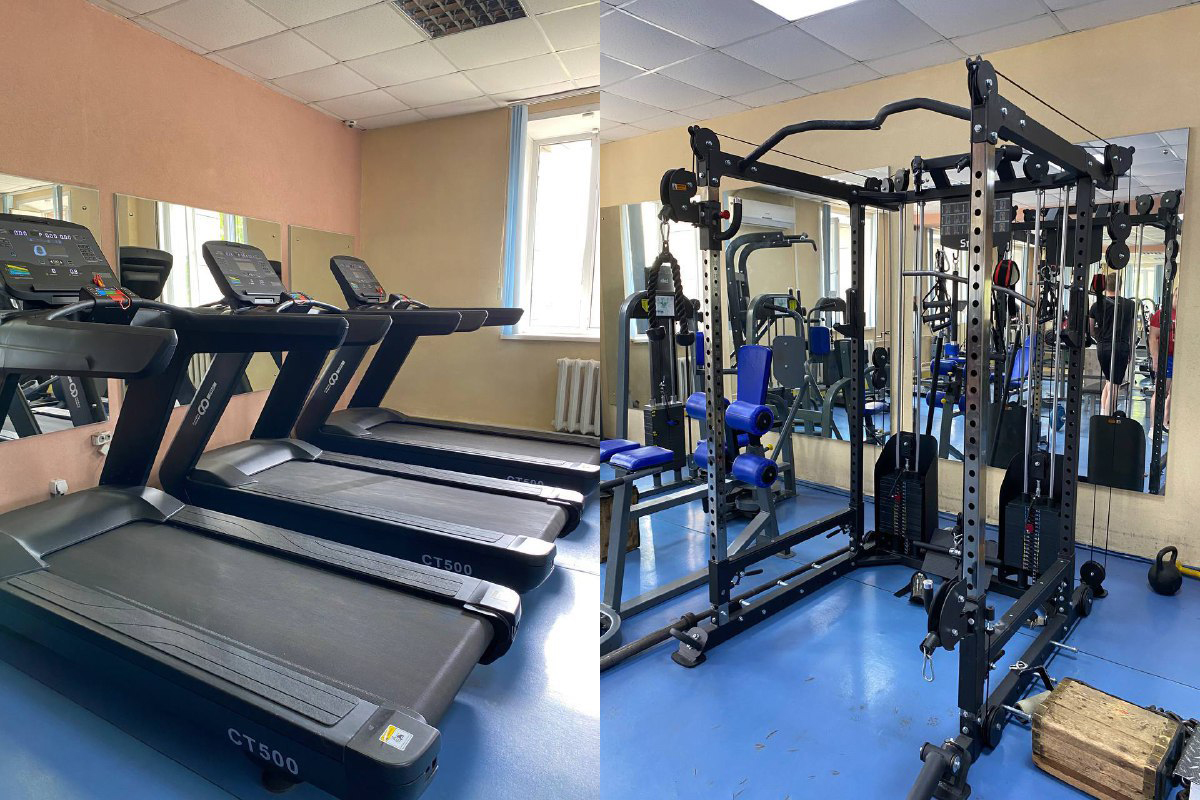 В кировскую спортшколу поступили новые тренажеры