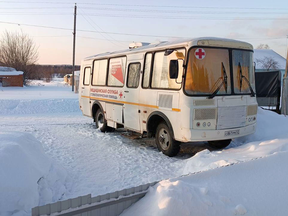 За здоровьем жителей сел и деревень помогают следить мобильные медицинские комплексы