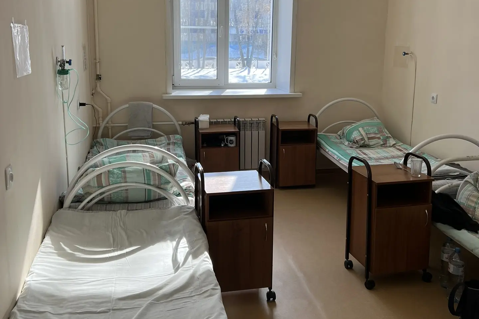 В терапевтическом отделении кировской больницы №5 отремонтированы палаты