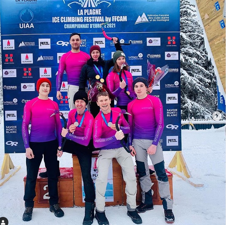 Кировским ледолазам покорился чемпионат Европы во Франции