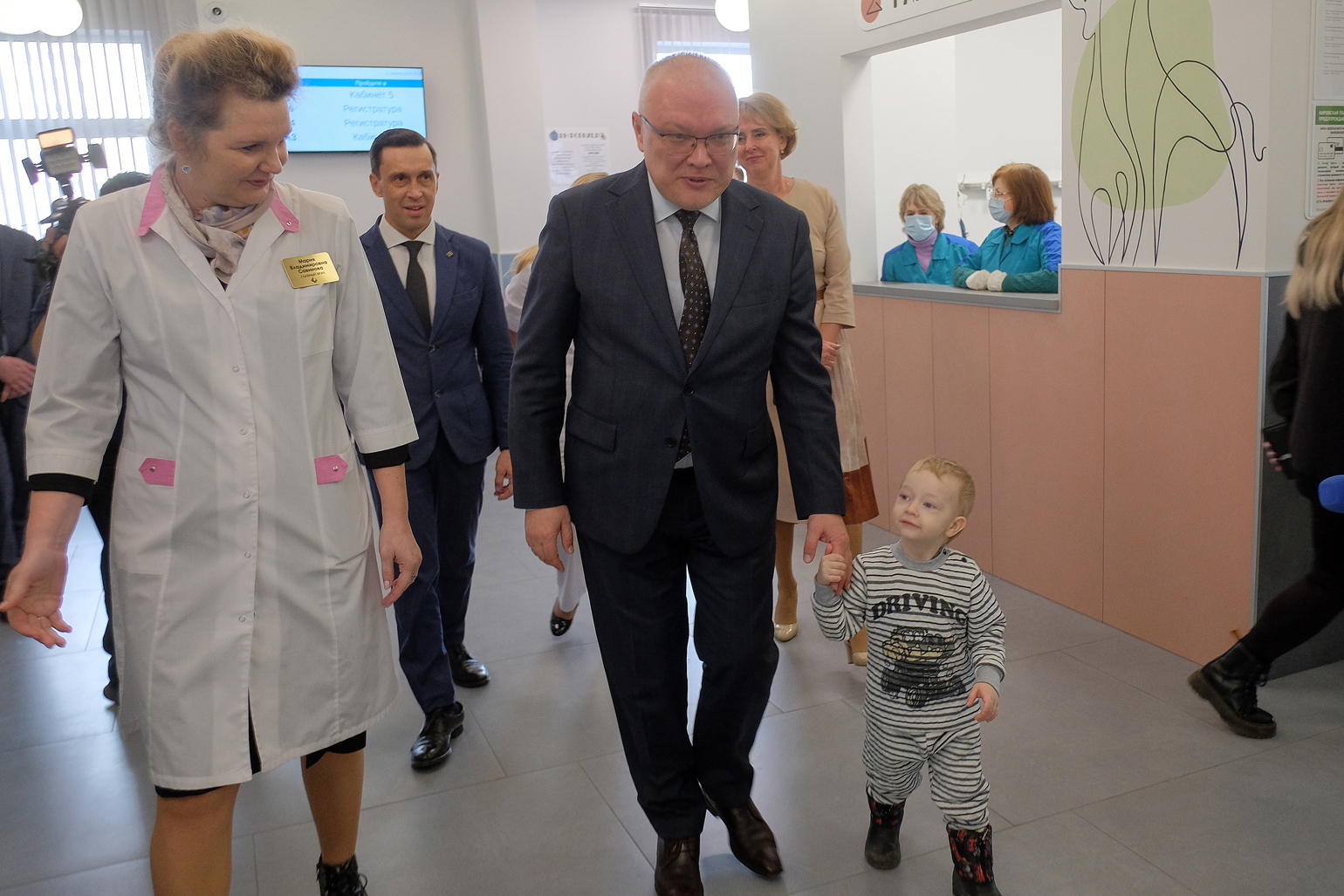 Новая детская поликлиника начала работу в Слободе Курочкины 