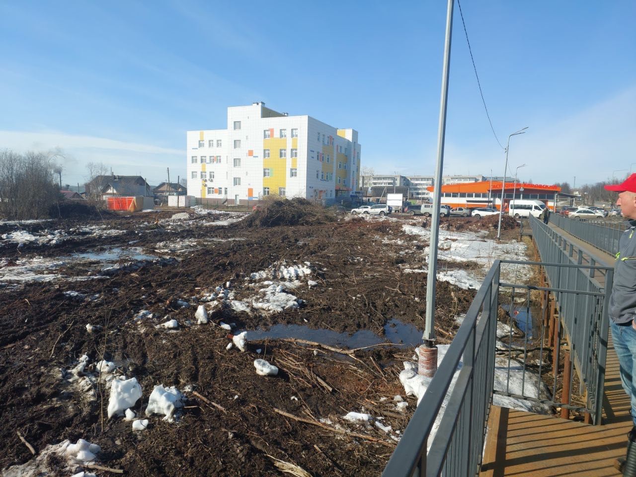 Для бассейна в Слободском начали готовить строительную площадку