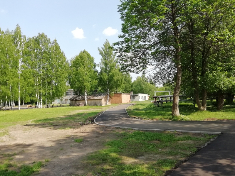 В Вахрушах в рамках проекта «Народный бюджет» благоустроили стадион