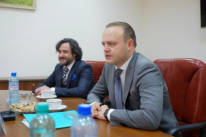 Александр Соколов встретился с заместителем председателя Госдумы Владиславом Даванковым