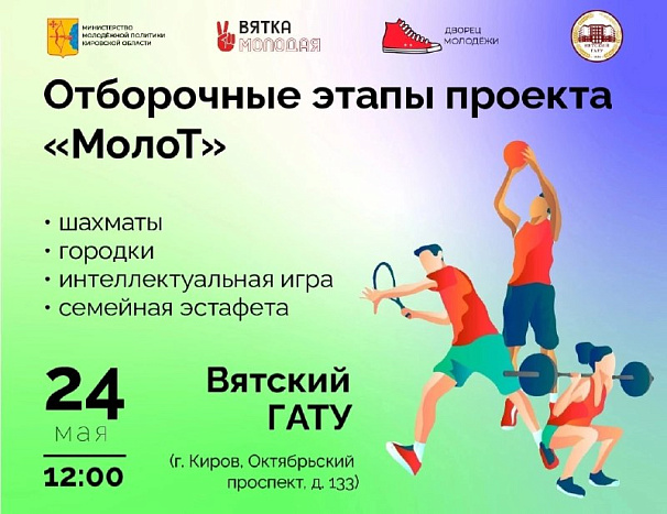 В Кирове пройдут отборочные этапы проекта «МолоТ» 