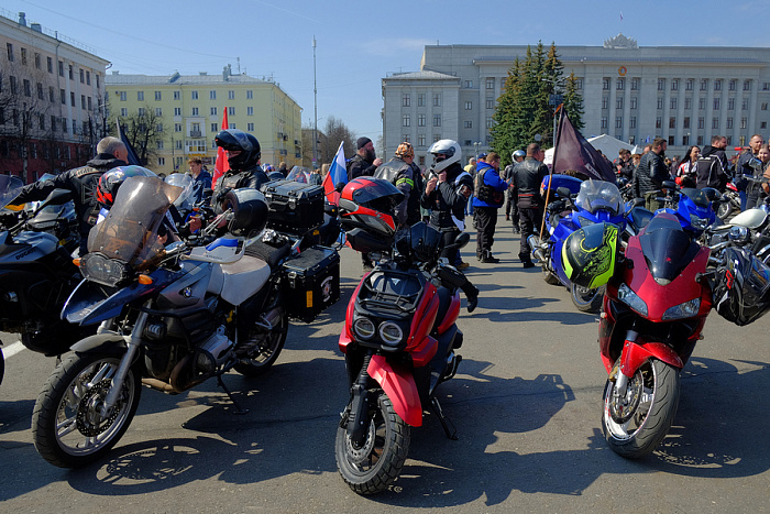 В Кирове прошел «СтудБайкФест» в поддержку специальной военной операции