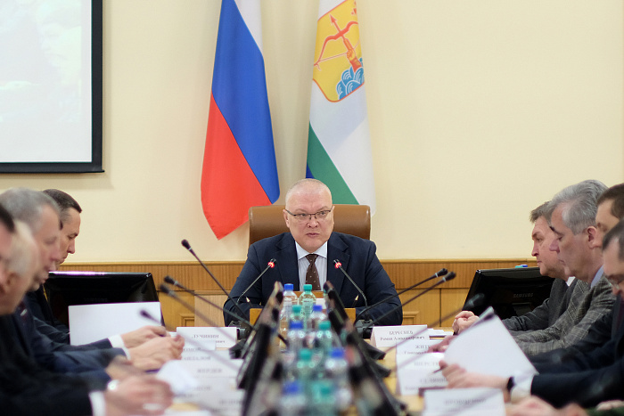 Губернатор Александр Соколов обсуждает с членами регионального правительства основные задачи на 2024 год