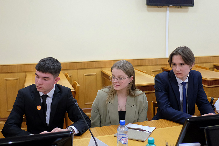 В обсуждении плана Года семьи приняли участие представители Молодежного правительства 