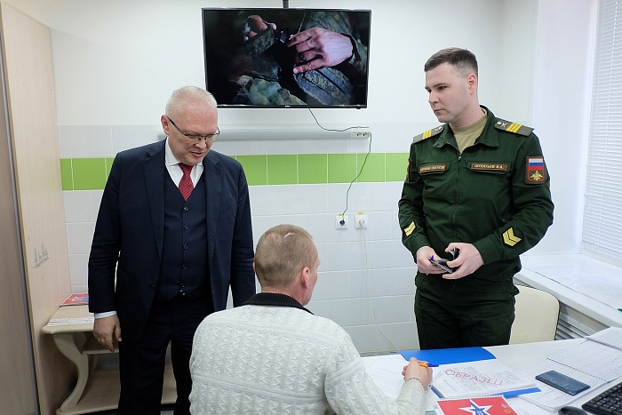В Кирове начал работу стационарный сборный пункт 