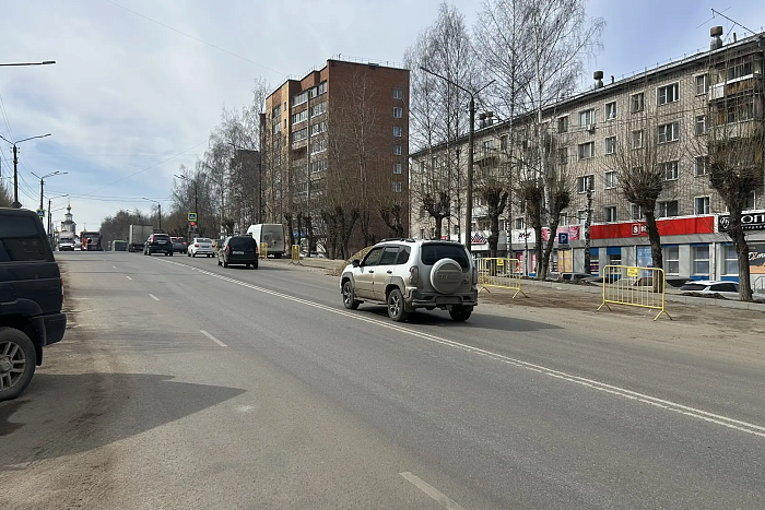 В Кирове ремонтируют улицу Лепсе