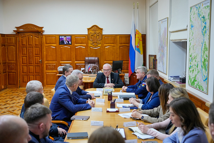 Александр Соколов поручил проработать этапы создания Центра патриотического воспитания