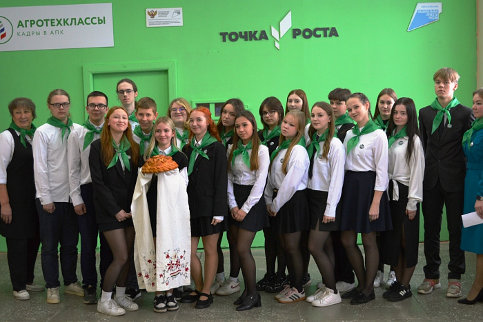 В школе Яранска открылся агротехнологический класс