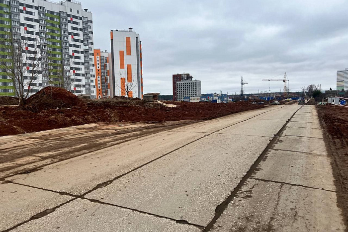 К 650-летию в Кирове началось строительство новой улицы 