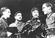 Сцена из спектакля «Крылья родины» Ленинградского Большого драматического театра во время эвакуации в г.Кирове. 1942г.