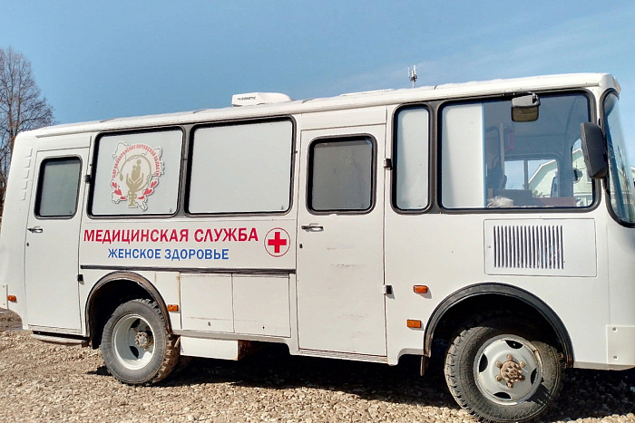 Тысячи жителей сел и деревень обследуются в мобильных медицинских комплексах 