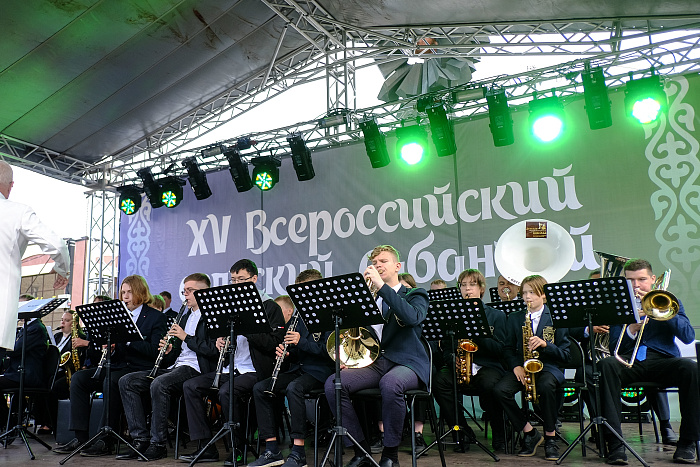 В Вятских Полянах прошел праздничный концерт в честь Всероссийского сельского Сабантуя