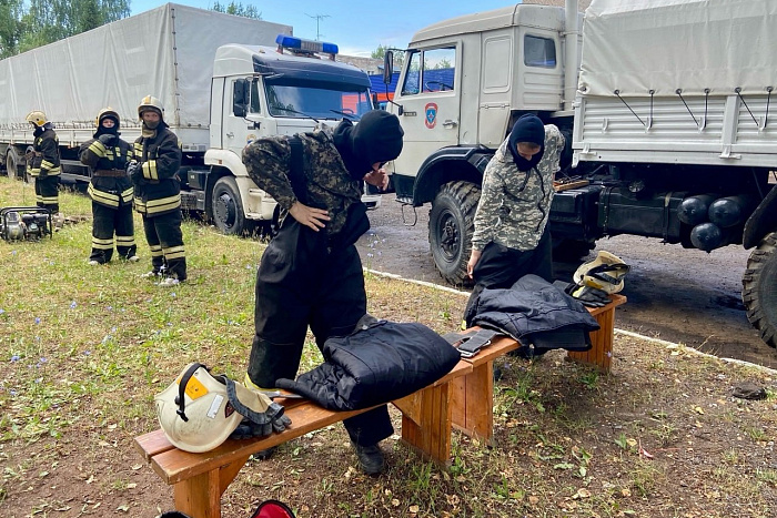 Зуевские школьники готовятся к окружному этапу Всероссийской военно-патриотической игры «Зарница 2.0»